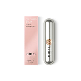 Kiko Milano on lips during application showing buildable tint and subtle shine