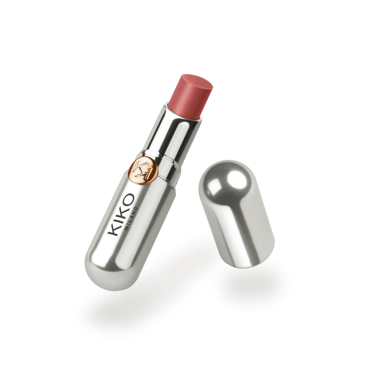 Kiko Milano texture swipe demonstrating creamy formula for immediate softening