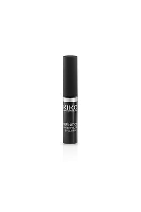 Kiko Milano single black stroke on skin showing intense pigment payoff