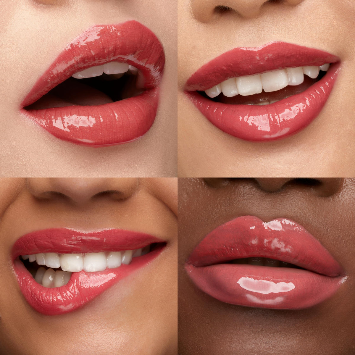kiko milano model wearing shade 108 showing long-lasting vibrant colour
