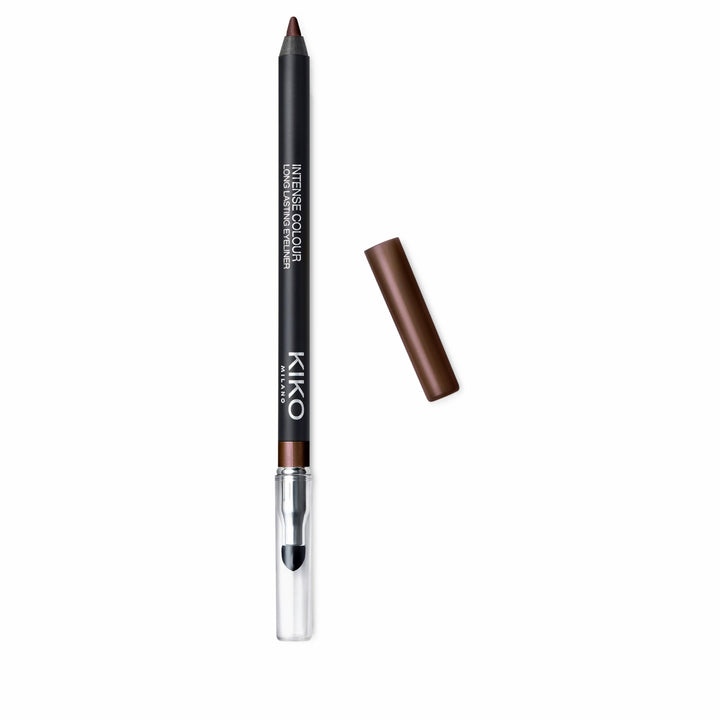 Kiko Milano eyeliner 04 front packaging showing sleek pencil and label, clear brand identification and lasting finish