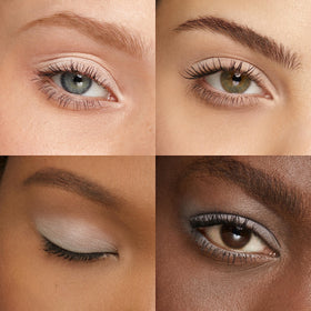 Kiko Milano eyeshadow 37 applied with brush on lid benefit: buildable, long-lasting colour