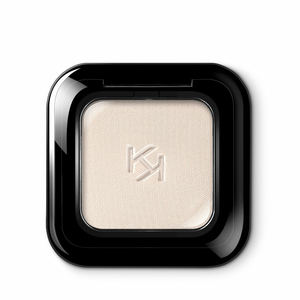 Kiko Milano eyeshadow 37 front pan showing rich pigment and compact packaging benefit: easy selection