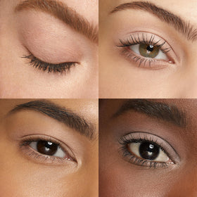 Kiko Milano eyeshadow applied on model lid for long-lasting intense colour