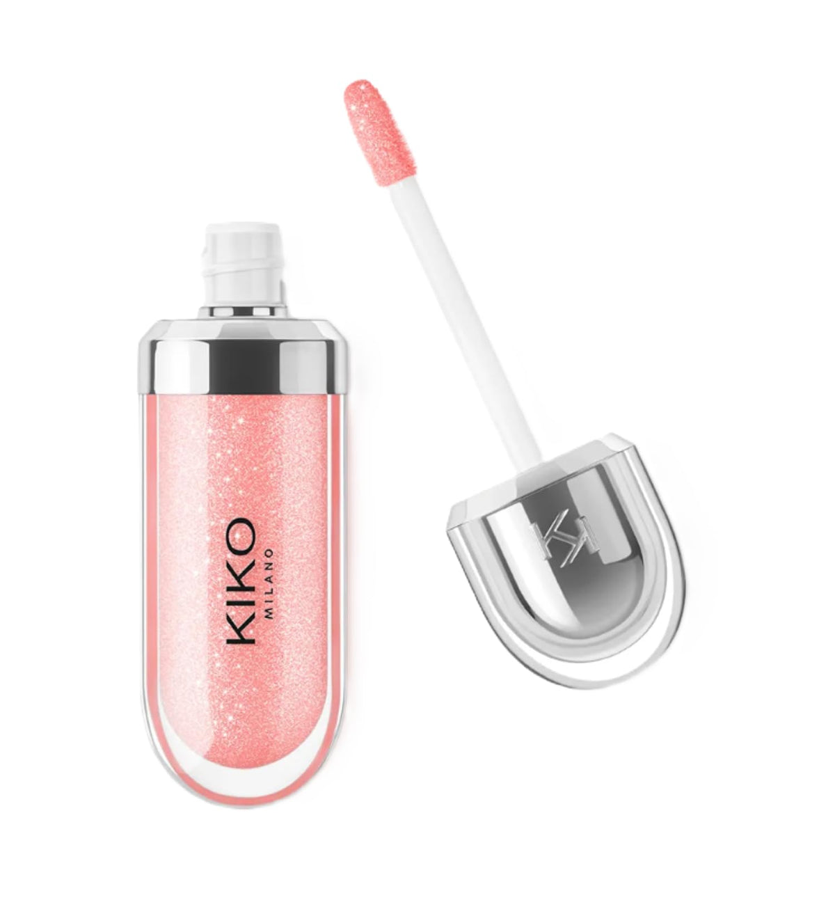 Kiko Milano front packaging showing tube and metallic KK cap for polished presentation