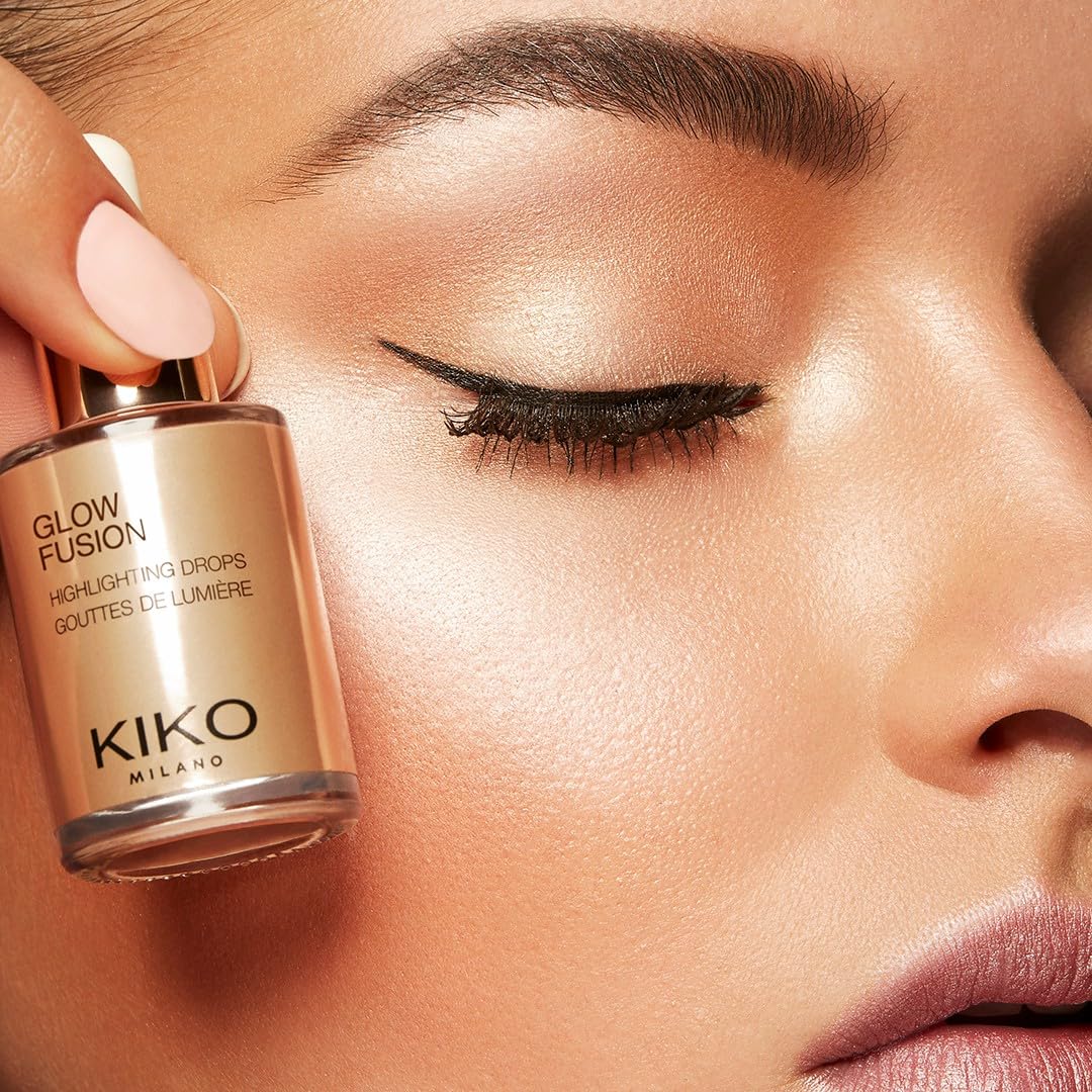 KIKO Milano in a makeup bag styling for everyday glow on the go