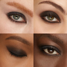 Kiko Milano applied on eyelid with brush demonstrating intense, buildable color