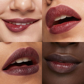 Kiko Milano lip marker on model lips demonstrating long-wear effect