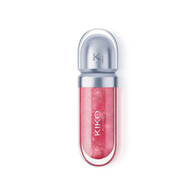 KIKO Milano lip gloss worn on lips in lifestyle scene enhancing shine