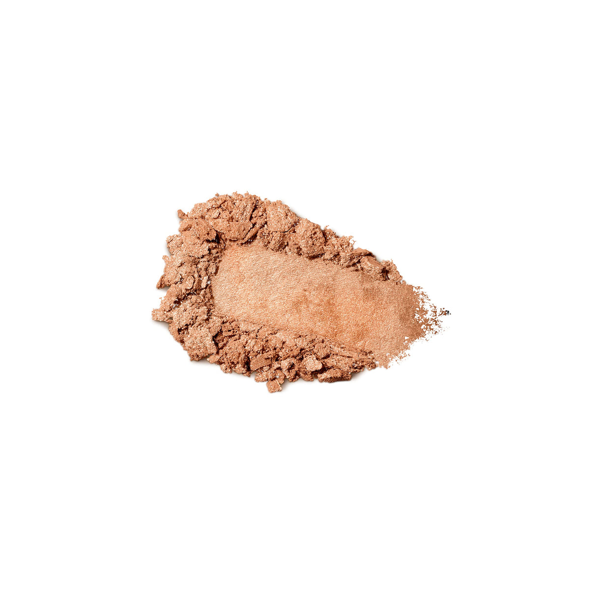 KIKO Milano close-up of baked bronzer texture highlighting iridescent streaks and smooth blendability