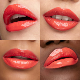 Kiko Milano gloss texture close-up highlighting radiant shine and softening effect