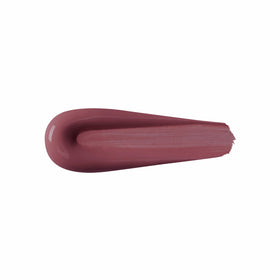 Kiko Milano lips wearing 121 demonstrating long-lasting glossy look benefit