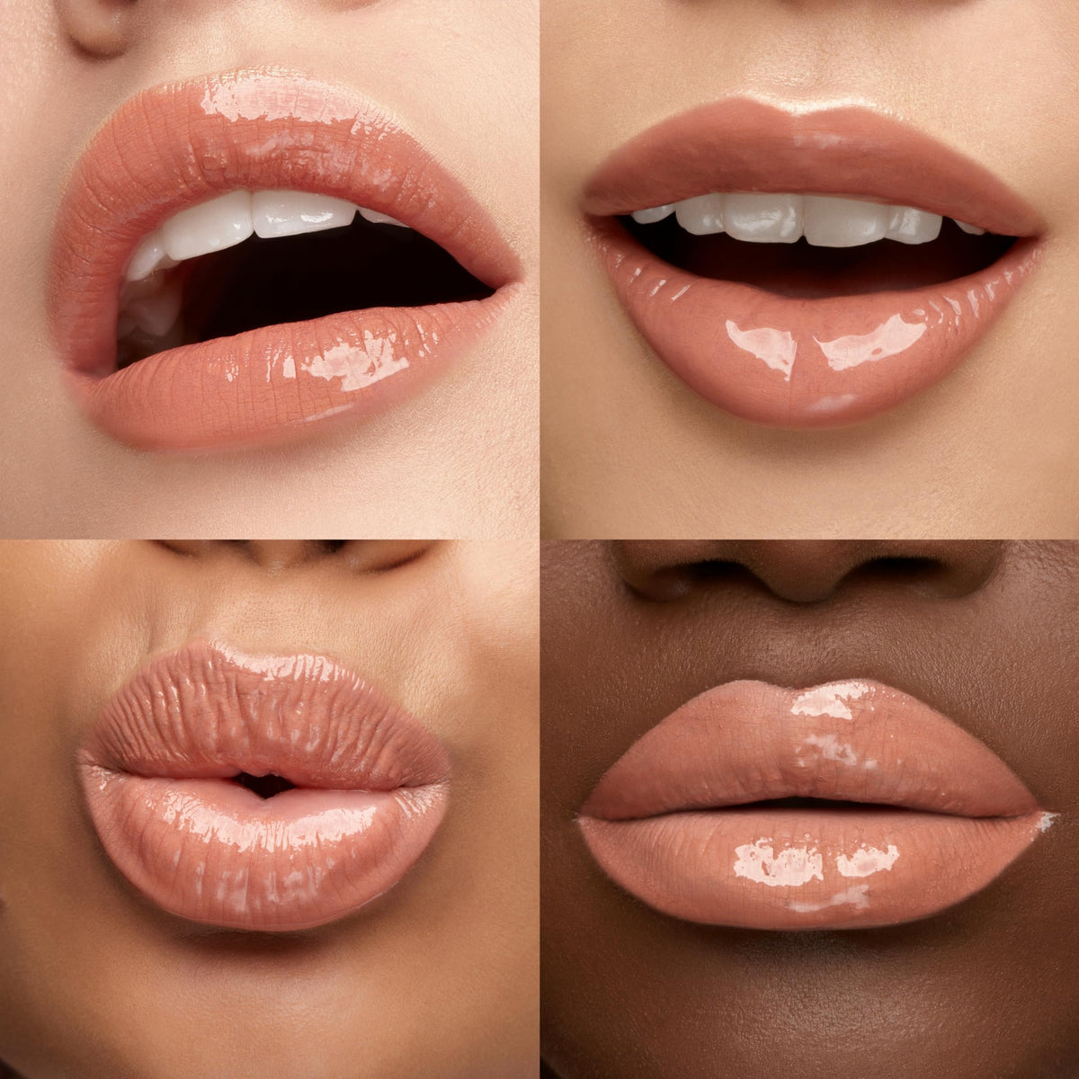 Kiko Milano product worn on lips in lifestyle scene, polished radiant finish benefit