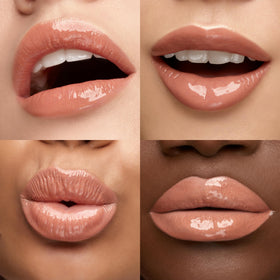 Kiko Milano product worn on lips in lifestyle scene, polished radiant finish benefit