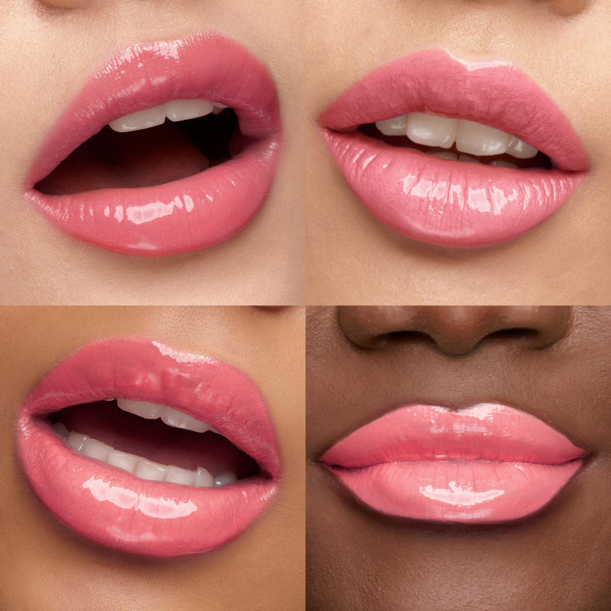 Kiko Milano worn on model lips showing radiant shine and up to 12-hour colour payoff