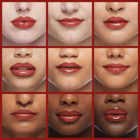 Kiko Milano on lips during application for long-lasting no-transfer colour