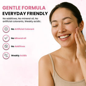 Kikumasamune person massaging lotion into forearm for all-over moisture