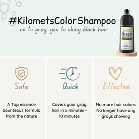 KILOMETS shampoo lather texture demonstrating rich foam and even color distribution