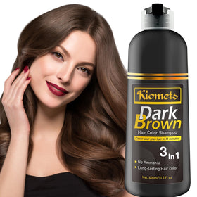 KILOMETS front bottle showing dark brown label and clear volume advantage
