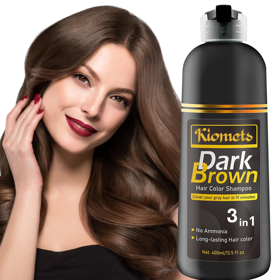 KILOMETS front bottle showing dark brown label and clear volume advantage