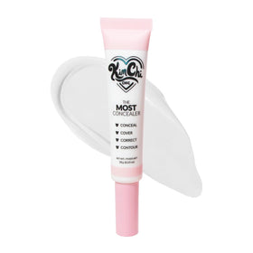 KimChiChic concealer front packaging showing shade and benefits