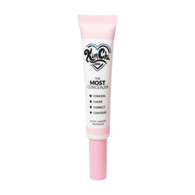 KimChiChic concealer in use under-eye for natural coverage