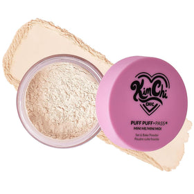 KimChiChic front packaging showing powder and puff for easy mattifying