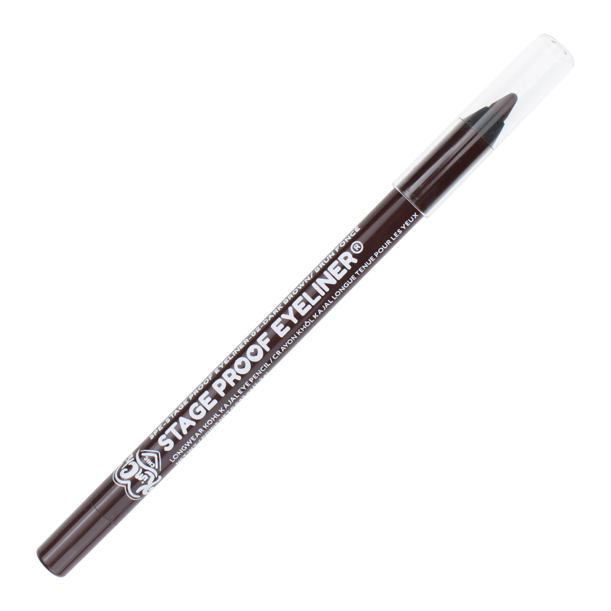 KimChiChic pencil next to ruler showing size and portability benefit for touch-ups