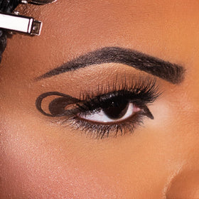 KimChiChic swatch stroke on skin demonstrating high pigment payoff and blendability benefit