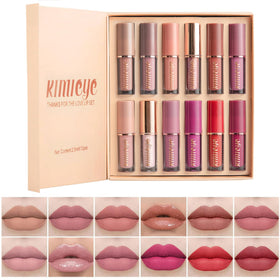 KIMIEYE front packaging showing complete 12-piece set and color range benefit