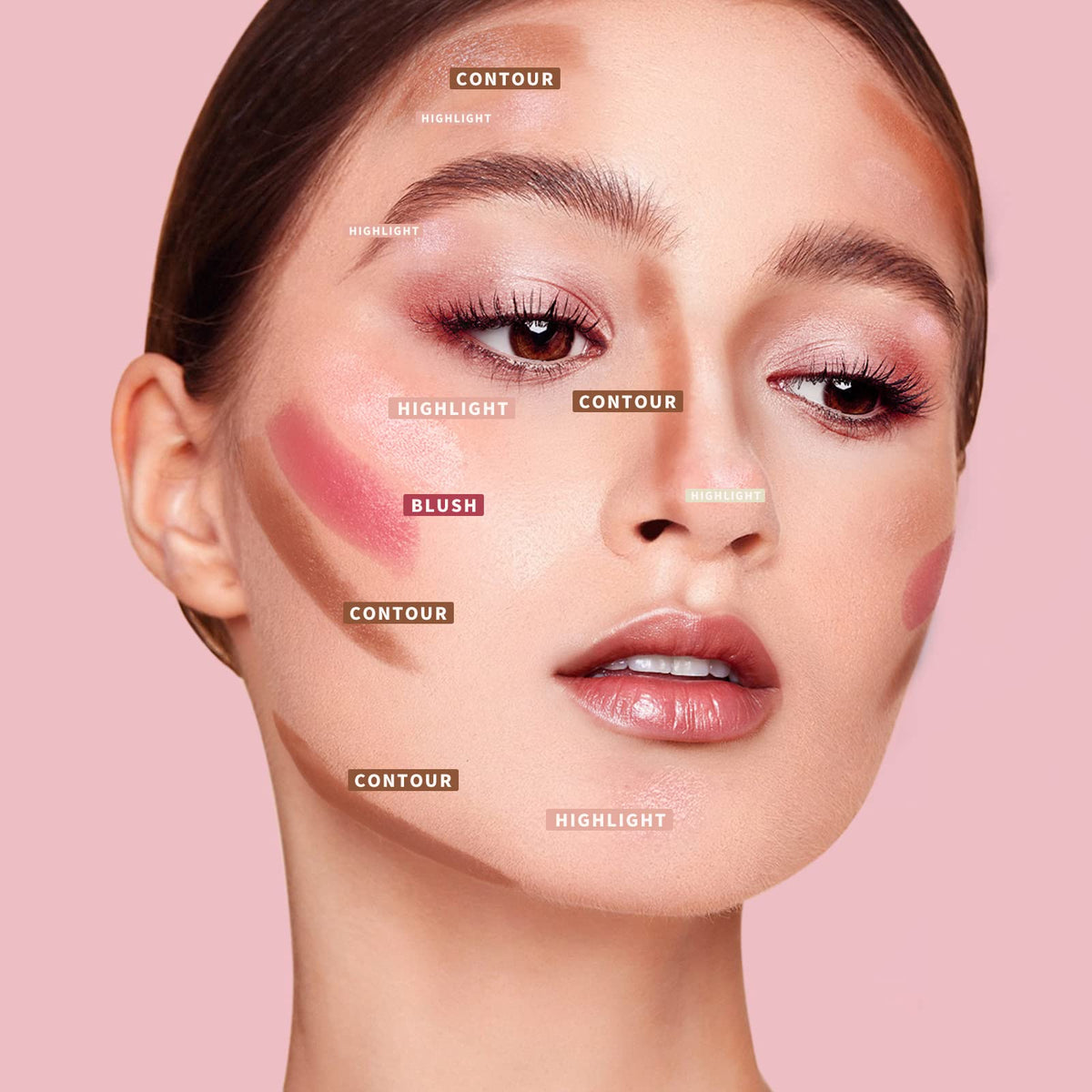 KIMUSE blush stick closed tube demonstrating portability and ease