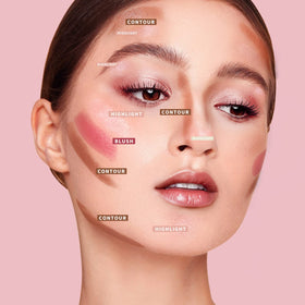 KIMUSE blush stick closed tube demonstrating portability and ease