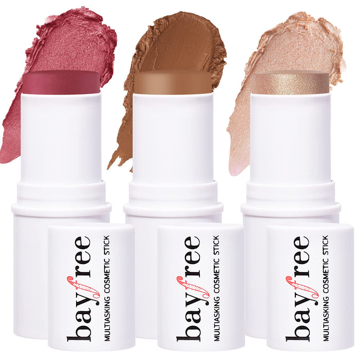 KIMUSE multi stick trio front packaging showing compact set and benefits