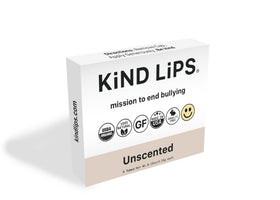 Kind Lips family sharing lip balm promoting care and supportive mission