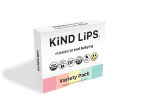 Kind Lips gift set arranged with ribbon presenting as a thoughtful present
