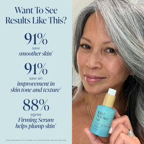 Kind Science applying serum to hand to demonstrate fast absorption benefit