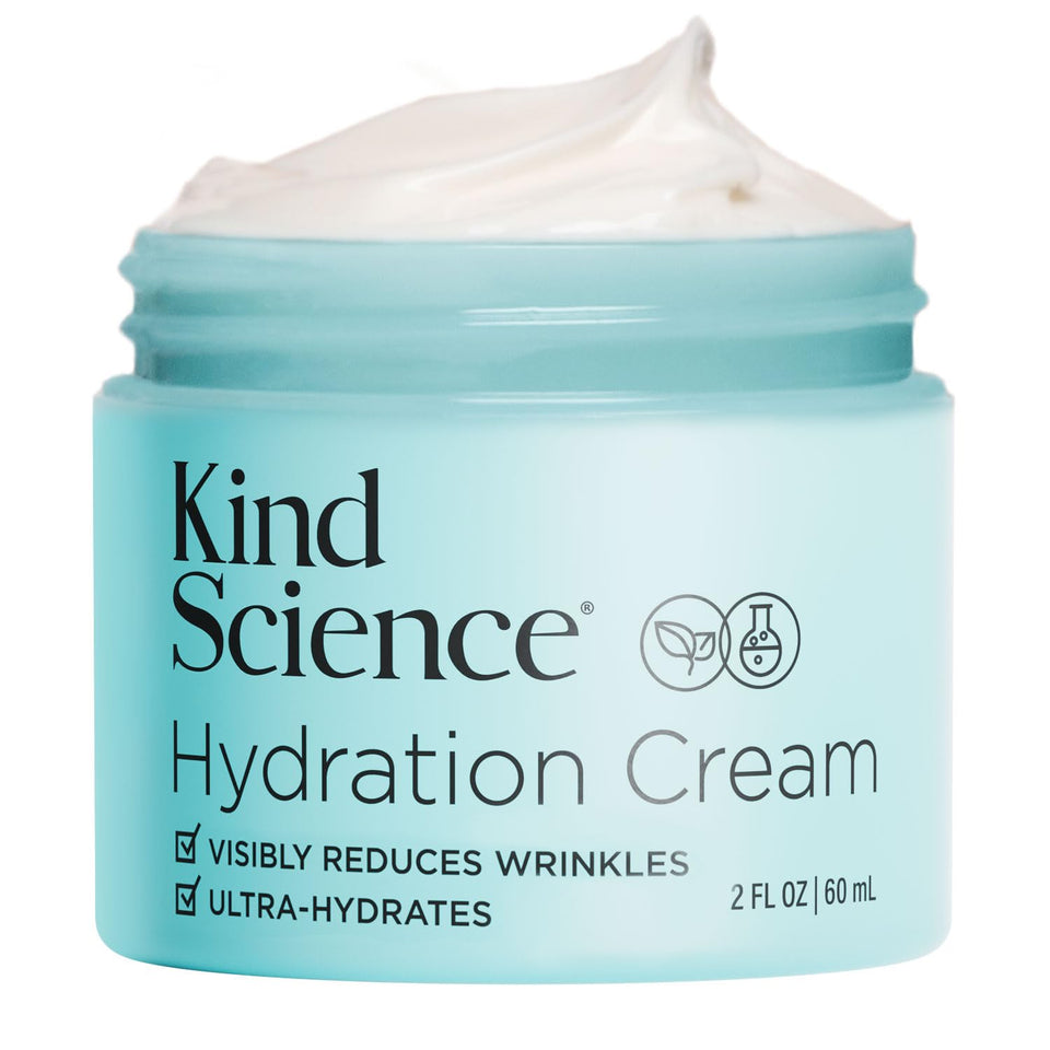 Kind Science front jar view showing clean label and compact design for easy storage