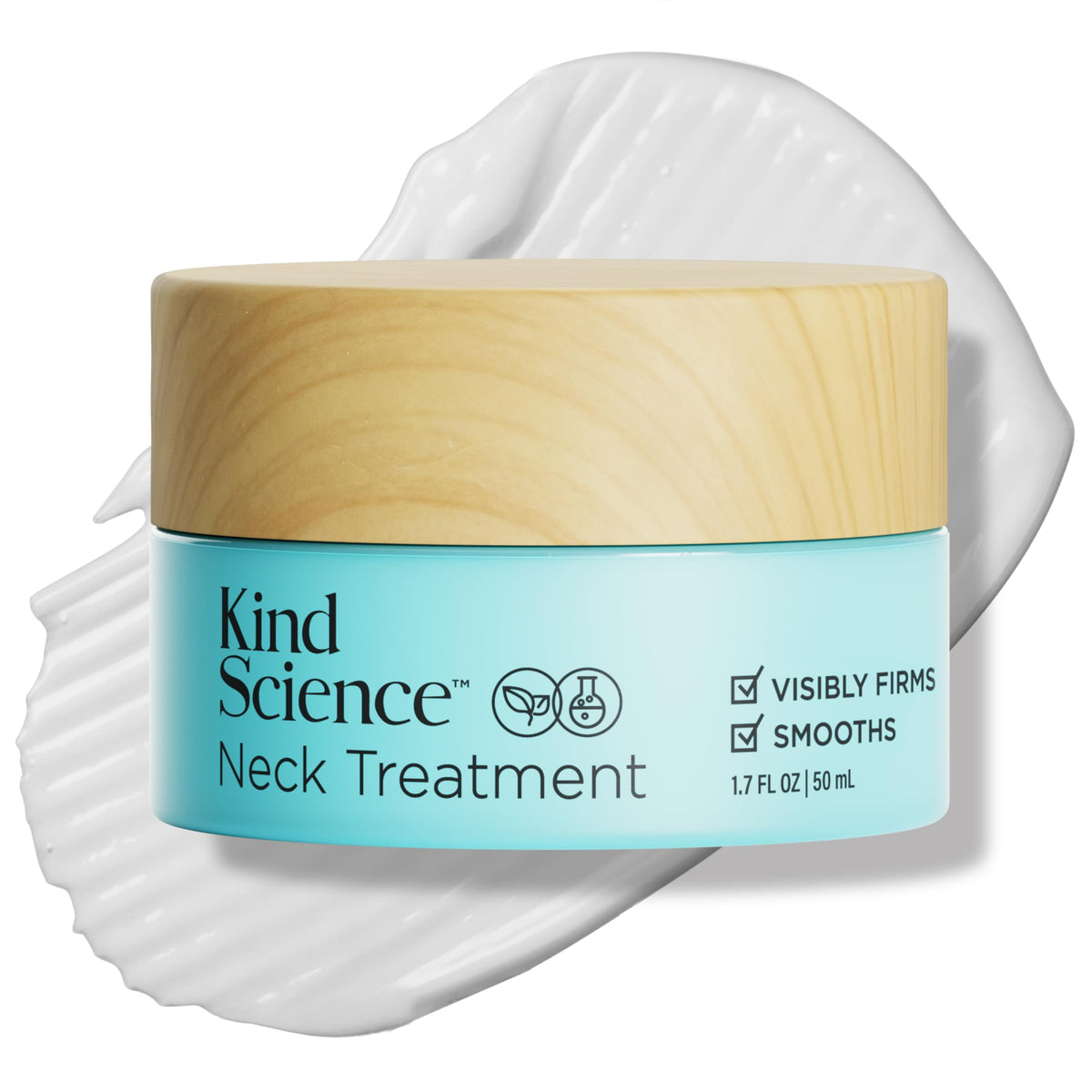 Kind Science front packaging showing product name and firming benefit