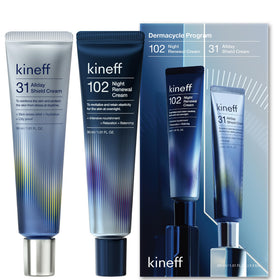 Kineff Dermacycle front packaging showing both day and night jars for routine convenience