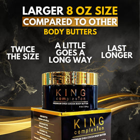 KING Complexion being massaged into hand to show fast absorption and softness