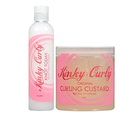 Kinky Curly product texture closeup demonstrating creamy slip and moisture