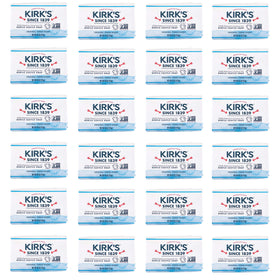 Kirk's front packaging showing pack of 24 and fresh scent benefit