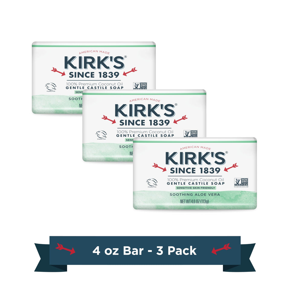 Kirk's pack front view showing three bars and clear labeling for easy selection