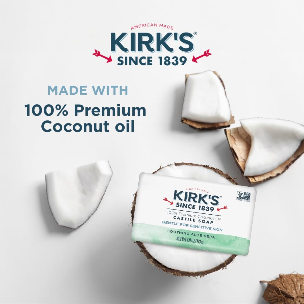 Kirk's lather in hand demonstrating rich foam and gentle cleansing benefit