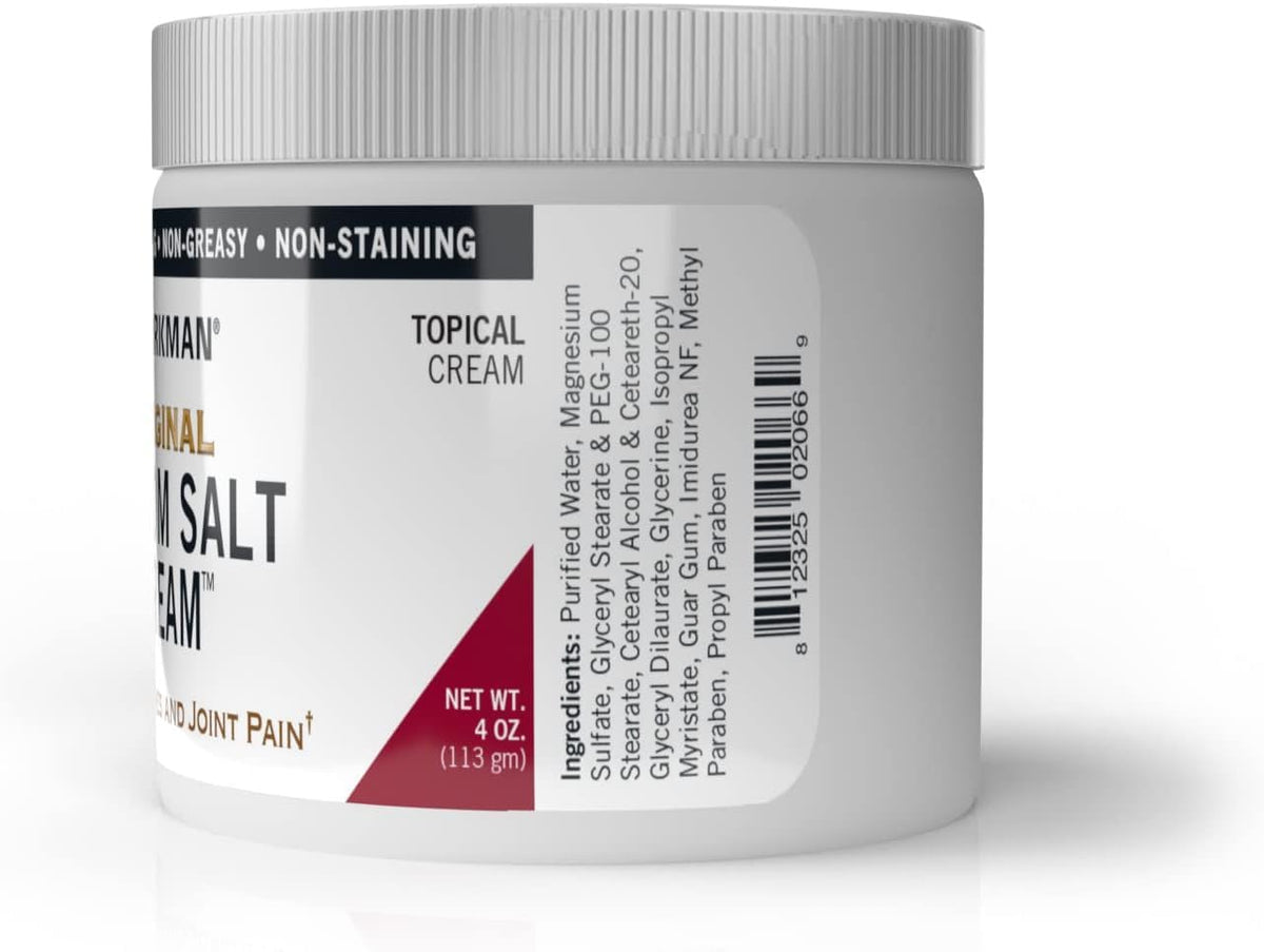 Kirkman packaging seal and quality mark close-up emphasizing USA testing and purity