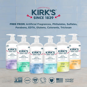 Kirk's in a bathtub creating bubbles and a fresh juniper-lime ambiance