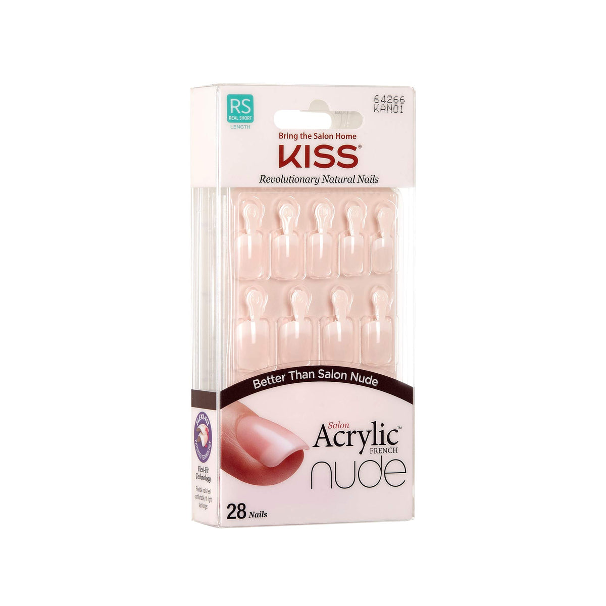 KISS close-up of thin cuticle edge for seamless fit and realism