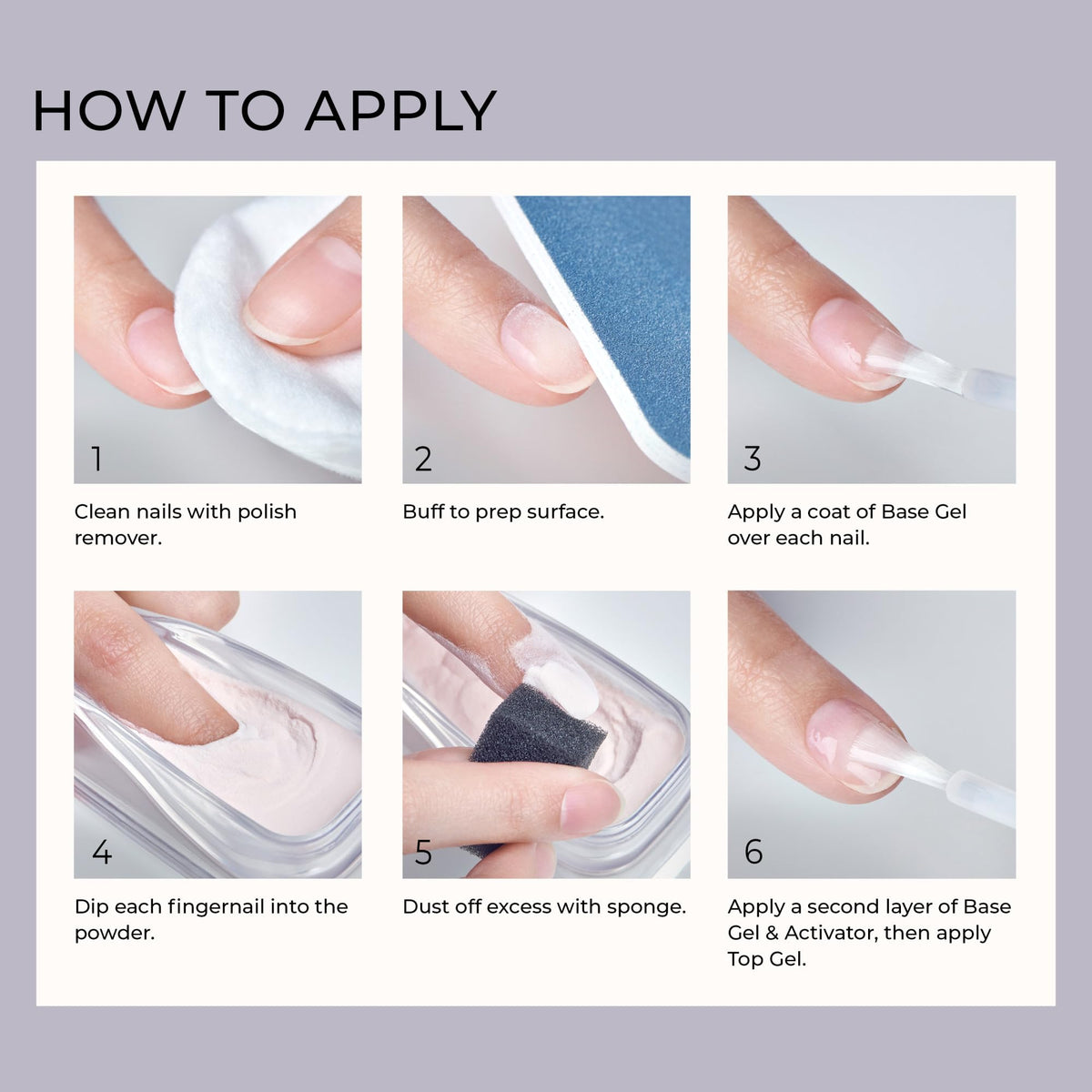KISS hand demonstrating application for salon-quality results