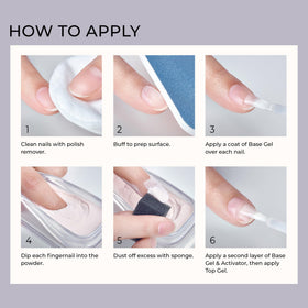 KISS hand demonstrating application for salon-quality results