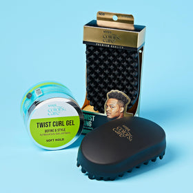 KISS COLORS & CARE product label close-up highlighting ingredient list and claims